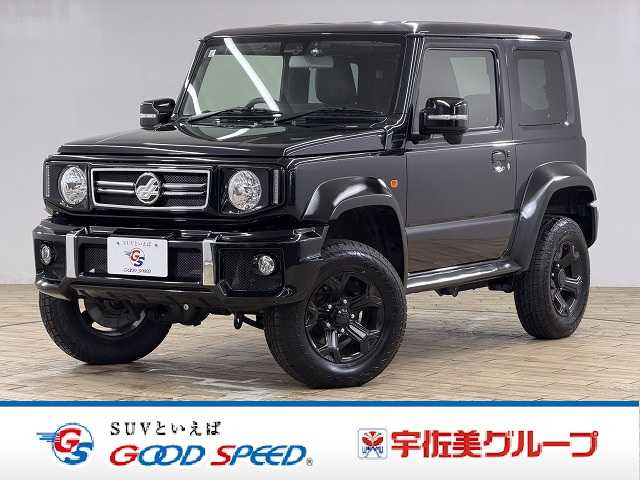 スズキジムニーシエラＪＬ　セーフティサポート装着車　ダムドリトルグリル／８型パナソニックナビ／背面ハードカバー／フルセグＴＶ／シートカバー／リフトアップ／バックカメラ／ＬＥＤヘッドライト／ＥＴＣ／シートヒーター／レーンキープアシスト／衝突軽減