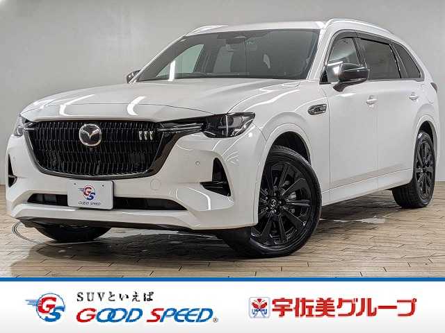 マツダCX-80XD-ハイブリッド エクスクルーシブスポーツ 全周囲カメラ/6人乗り/レーダークルーズコントロール/シートヒーター/シートクーラー/ブラインドスポットモニター/電動リヤゲート/BOSEスピーカー/レザーシート/純正12.3インチナビ/パワーシート 外観