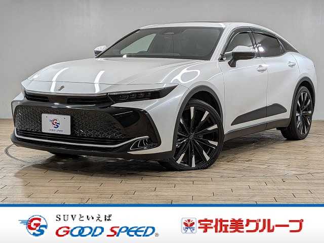 トヨタクラウンクロスオーバーRSアドバンスド サンルーフ/ドライバーサポートPKG/デジタルインナーミラー/ヘッドアップディスプレイ/ブラインドスポットモニター/AppleCarPlay/全周囲カメラ/シートベンチレーション/レーダークルーズ 外観