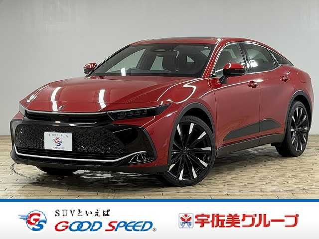 トヨタクラウンクロスオーバーＲＳアドバンスド　サンルーフ／ドライバーサポートパッケージ／デジタルインナーミラー／ブラインドスポットモニター／レーダークルーズコントロール／シートヒーター／シートクーラー／ワイヤレス充電／ブラックレザーシート／四眼 外観