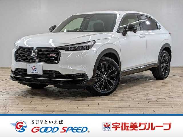 ホンダヴェゼルハイブリッドｅ：ＨＥＶ　ＲＳ　ＡｐｐｌｅＣａｒＰｌａｙ／ホンダコネクトナビ／バックカメラ／レーダークルーズコントロール／シートヒーター／電動リヤゲート／ブラインドスポットモニター／ワイヤレス充電／ＥＴＣ２．０／ハーフレザーシート 外観