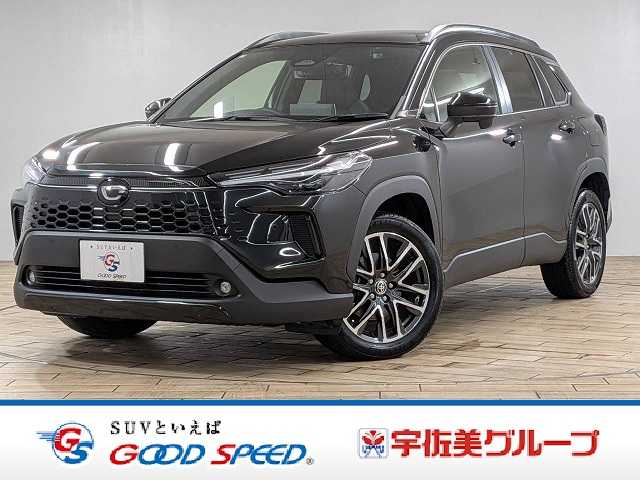 トヨタカローラクロスハイブリッド Z パノラマルーフ/改リョウ後モデル/レーダークルーズコントロール/シートクーラー/シートヒーター/電動リヤゲート/パワーシート/ETC/ハーフレザーシート/LEDヘッドライト/オートマチックハイビーム 外観