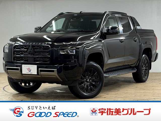 三菱トライトンGSR ワンオーナー/シャッター式トノカバー/純正ナビ/全周囲カメラ/レーダークルーズコントロール/ブラインドスポットモニター/シートヒーター/ステアリングヒーター/車線逸脱警報システム/パワーシート 外観