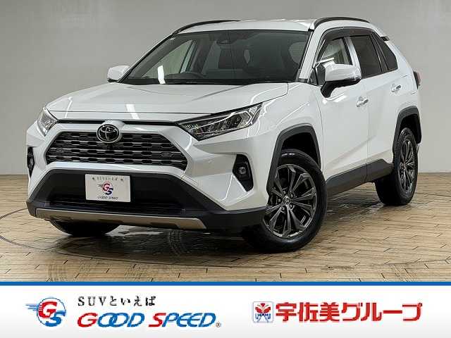 トヨタ RAV4 G 純正10.5型ディスプレイオーディオ/全周囲カメラ/電動リヤゲート/レーダークルーズコントロール/デジタルインナーミラー/ブラインドスポットモニター/シートヒーター/シートクーラー/ETC/合皮シート 外観