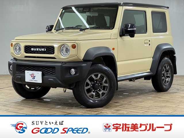 スズキ ジムニーシエラ ＪＣ　ワンオーナー／純正８型ナビ／バックカメラ／オプショングリル／シートヒーター／ドライブレコーダー／クルーズコントロール／デュアルセンサーブレーキサポート／車線逸脱警報機能／スマートキー／プッシュスタート 外観