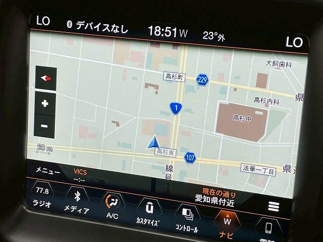 JEEP COMPASSセーフティーエディション 内装他