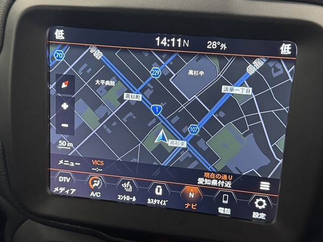 JEEP RenegadeLimited 内装他