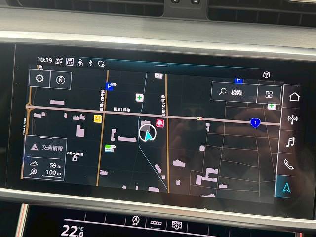 A645 TFSI quattro S line 内装他