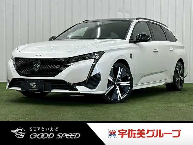 プジョー308SWＳＷ　ＧＴ　ブルーＨＤｉ　サンルーフ／ＡｐｐｌｅＣａｒＰｌａｙ／全周囲カメラ／電動リアゲート／ＥＴＣ／シートヒーター／レーダークルーズ／ブラインドスポット／シートメモリ／パドルシフト／ステアリングヒーター／ハーフレザーシート／