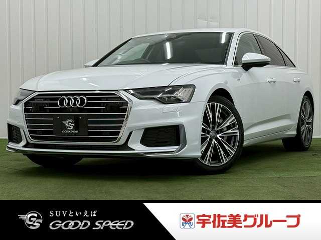 アウディA6５５ＴＦＳＩクワトロ　デビューパッケージ　アシスタンスＰＫＧ／ＨＤマトリクスＬＥＤヘッドランプＰＫＧ／リアコンフォートＰＫＧ／黒革シート／ＡｐｐｌｅＣａｒＰｌａｙ／純正２０ｉｎアルミ／全席シートヒーター／ＥＴＣ／レーダークルーズ／