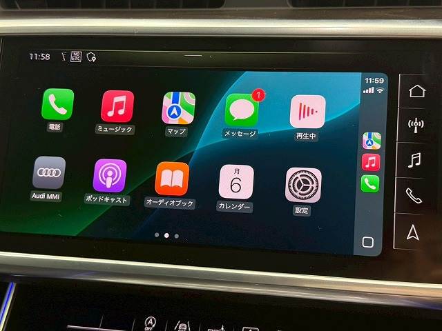 A655TFSIクワトロ デビューパッケージ アシスタンスPKG/HDマトリクスLEDヘッドランプPKG/リアコンフォートPKG/黒革シート/AppleCarPlay/純正20inアルミ/全席シートヒーター/ETC/レーダークルーズ/ 内装他