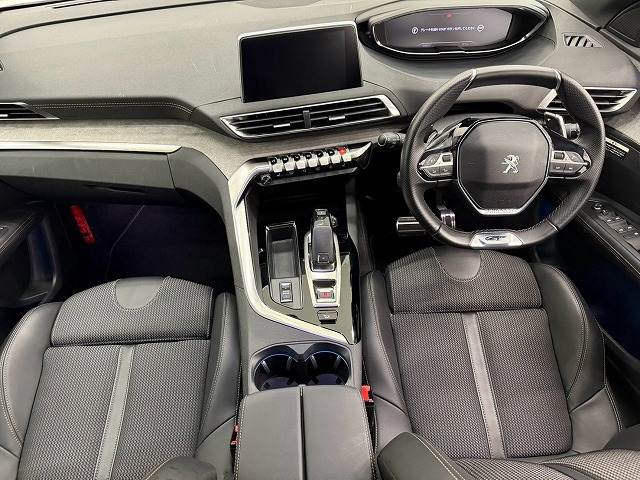 3008GT ブルーHDi AppleCarPlay/電動リアゲート/レーダークルーズ/ブラインドスポット/ブラックルーフ/シートメモリ/ETC/シートヒーター/ダウンヒルアシスト/パドルシフト/ルーフレール/純正アルミ/ 内装他