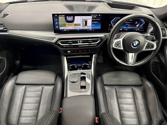 BMW4Series Gran Coupe420d xDriveグランクーペ Mスポーツ ハイラインPKG/黒革シート/AppleCarPlay/全周囲カメラ/シートヒーター/レーダークルーズ/ブラインドスポット/ヘッドアップディスプレイ/パドルシフト/クリアランスソナー 内装他