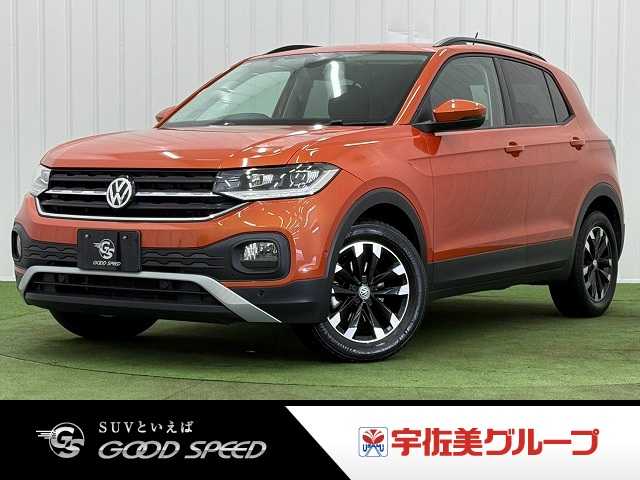 フォルクスワーゲンT-Cross□ＴＳＩ　１ｓｔ　ＡｐｐｌｅＣａｒＰｌａｙ／バックカメラ／ＥＴＣ／ドライブレコーダー／レーダークルーズ／ブラインドスポット／パーキングアシスト／クリアランスソナー／ルーフレール／ウインカーミラー／アイドリングストップ／
