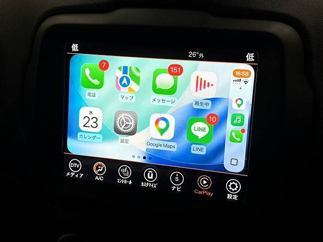 JEEP RenegadeLimited 内装他