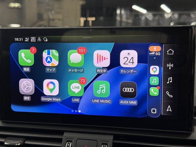 Q540 TDI quattro S line 内装他