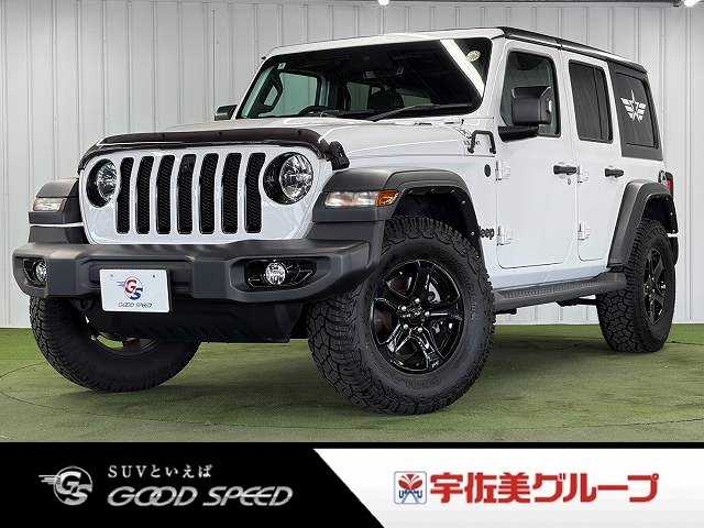 クライスラーJEEP WRANGLERスポーツアルティテュード　ＡｐｐｌｅＣａｒＰｌａｙ／アダプティブクルーズ／ワンオーナー／特別仕様車／バックカメラ／サイドカメラ／フロントカメラ／コーナーセンサー／オートライト／プッシュスタート／ステアリングスイッチ／ＥＴＣ