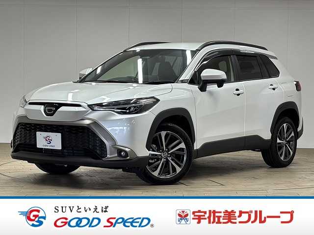 トヨタ カローラクロス ハイブリッド Z 純正10.5インチナビ/地デジ/バックカメラ/AppleCarplay/追従クルコン/レーンキープアシスト/パワーバックドア/ハーフレザー/パワーシート/シートヒーター/電動パーキングブレーキ 外観