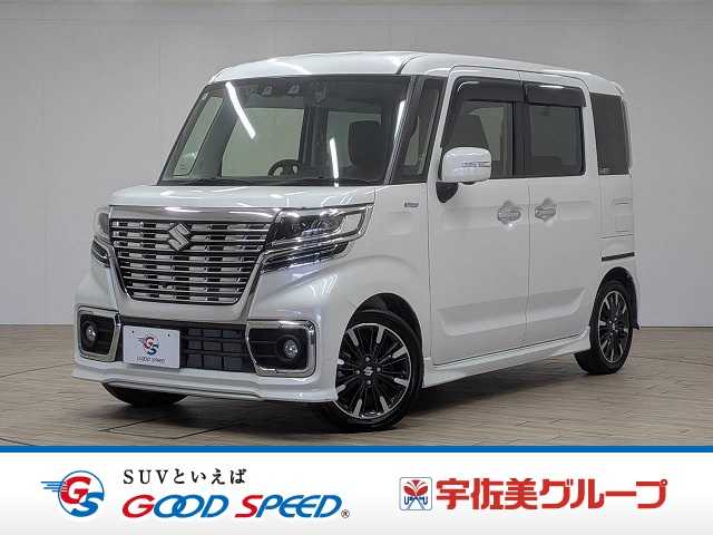 スズキ スペーシアカスタム HYBRID XSターボ 全方位モニターカメラパッケージ装着車 外観