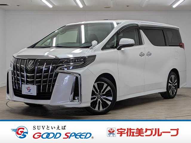 トヨタアルファード□S“C パッケージ” サンルーフ/デジタルインナーミラー/純正9インチナビ地デジ/追従クルコン/レーンキープアシスト/パワーバックドア/黒革/パワーシート/シートベンチレーション/CD・DVD/両側電動スライド/BSM 外観