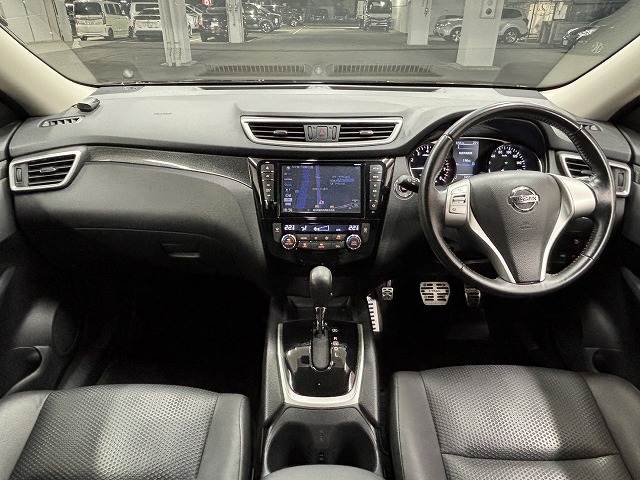 日産エクストレイル20X HYBRID エマージェンシーブレーキ パッケージ 内装他