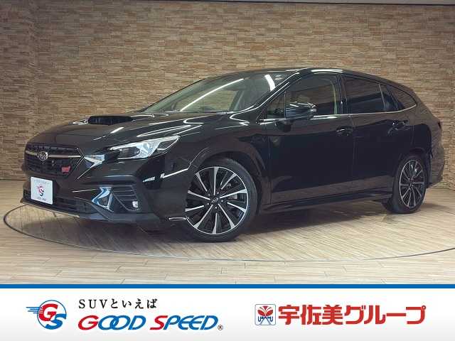 スバルレヴォーグＳＴＩスポーツ　ＥＸ　１１．６インチナビＴＶ　ＳＴＩマフラー　レザーシート　パワーシートメモリ付き　シートヒーター　ＢＳＭ　追従クルコン　オートワイパー　オートエアコン　ステアリングエアコン　電動リアゲート　パドルシフト