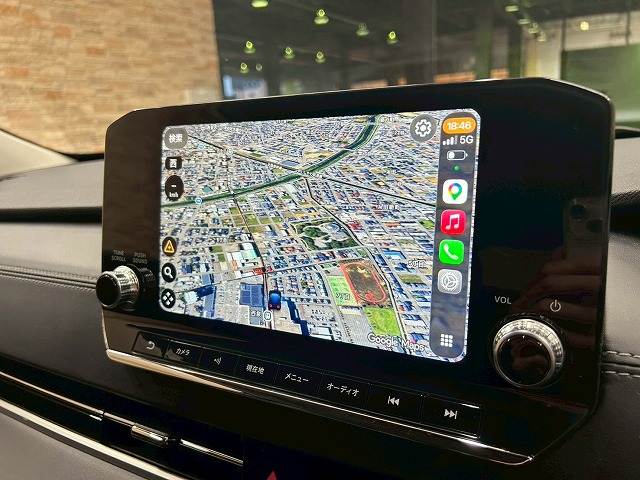 アウトランダーPHEVＧ　純正ナビ／全周囲カメラ／電動リアゲート／ＡＣ１００Ｖ／レーダークルーズコントロールシステム／ＢＳＭ／ＥＴＣ／アップルカープレイ／フルセグＴＶ／純正ＡＷ／ステアリングヒーター／ワイヤレス充電／パワステ 内装他
