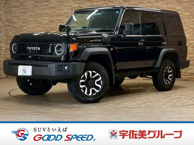 トヨタランドクルーザー70系AX 電動デフロック/LEDヘッド/純正ナビTV/1オーナー/フォグライト/オートライト/切替トランスファ/純正16インチアルミ/オートマハイビーム/ヘッドライトレベライザー/Bluetooth/ 外観
