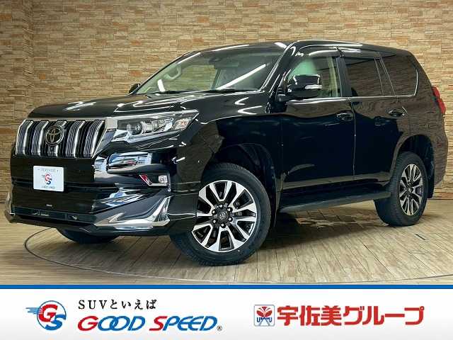 トヨタランドクルーザープラドTX Lパッケージ モデリスタエアロ/追従クルコン/8型メーカーナビ/オートマハイビーム/スマートキープッシュ/シートヒーター/シートベンチレーション/全周囲カメラ/社外デジタルインナーミラー/BSM/ETC 外観