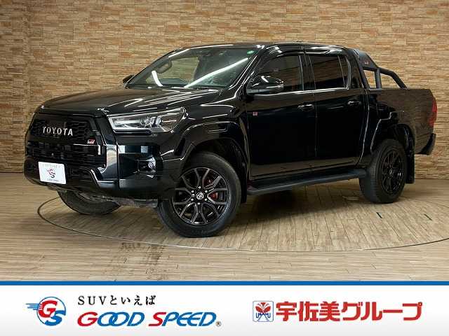 トヨタハイラックスＺ　ＧＲスポーツ　全方位カメラ／スポーツバー／フルセグ／ＧＲロールバー／純正１８インチアルミ／パワーシート／ハーフレザー／ＥＴＣ／ＬＥＤ／セーフティセンス／レーダークルーズ／クリアランスソナー／ＧＲサイドステップ 外観