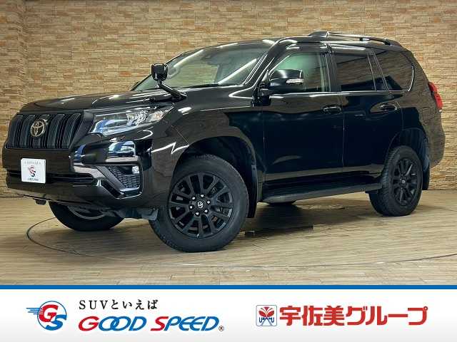 トヨタランドクルーザープラドＴＸ　Ｌパッケージ　マットブラックエディション　７人乗／ＡＬＰＩＮＥ９インチナビ／黒レザー／サンルーフ／ＬＥＤヘッド／ＥＴＣ／ディーゼル／ダウンヒルアシスト／シートヒーター／シートベンチレーション／Ｂｌｕｅｔｏｏｔｈ／バックカメラ／パワーシート