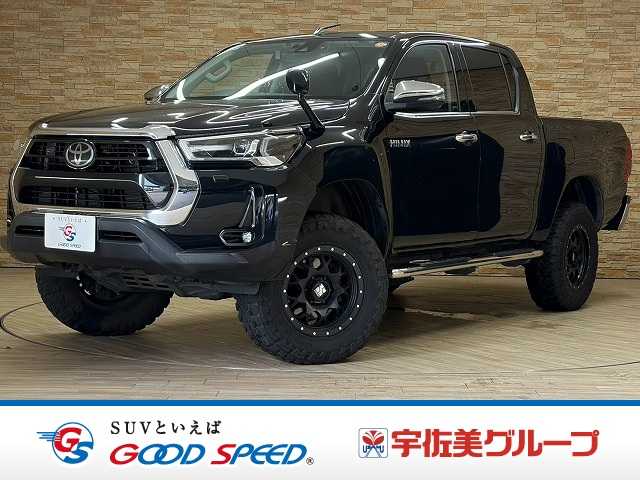 トヨタハイラックスZ ロール式荷室トノカバー/JBL/追従クルコン/XTREME-J17インチアルミ/レーダークルーズ/セーフティセンス/バックカメラ/LEDヘッド/OPENCOUNTRYMTタイヤ/純正ナビTV/ 外観