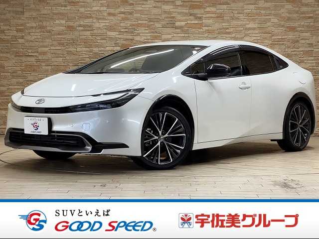 トヨタプリウスＺ　純正１２．３インチナビ／全周囲カメラ／追従クルコン／クリアランスソナー／電動リアゲート／レザーシートメモリ付き／シートヒーター／ベンチレーション／ステアリングヒーター／オートワイパー／オートライト