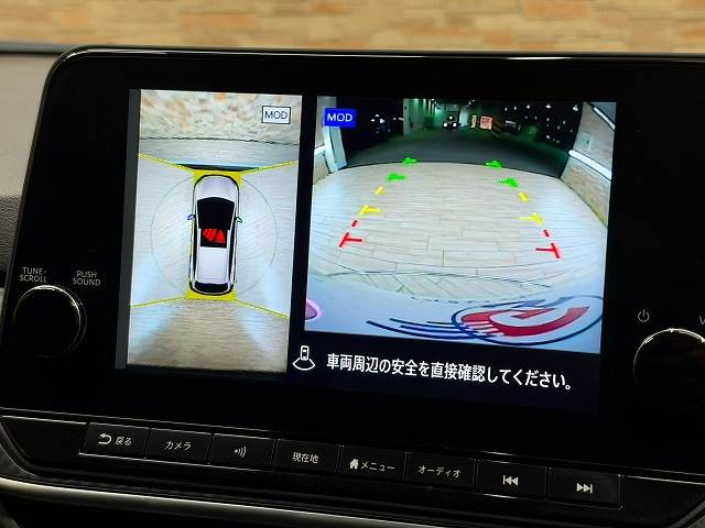 ノートX 追従クルコン/全周囲カメラ/ブラインドスポットモニター/レーンキープ/デジタルインナー/クリアランスソナー/フルセグ/Bluetooth/カープレイ/衝突軽減/LEDヘッドライト/電子パーキング 内装他