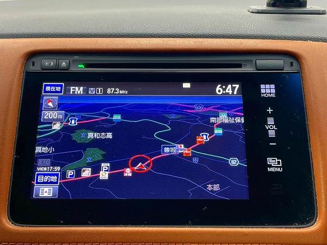 ヴェゼルハイブリッドHYBRID Z 内装他