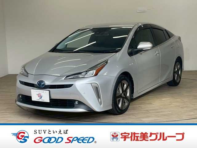 トヨタプリウスＡ　“ツーリングセレクション”　純正９インチナビ　全周囲カメラ　パーキングサポート　トヨタセーフティセンス　ブラインドスポットモニター　ヘッドアップディスプレイ　シートヒーター　パワーシート　フルゲン　Ｂｌｕｅｔｏｏｔｈ　　ＥＴＣ