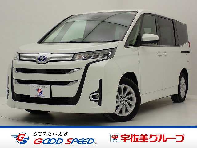 トヨタノアハイブリッドハイブリッドＺ　本土仕入／純正１０．５インチディスプレイ／全周囲カメラ／トヨタチームメイト／Ａｐｐｌｅｃａｒｐｌａｙ／レーダークルーズコントロール／両側電動スライドドア／クリアランスソナー／ハーフレザーシート