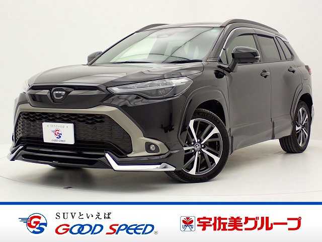 トヨタカローラクロスハイブリッド　Ｚ　本土仕入／モデリスタエアロ／純正１０．５インチディスプレイ／全周囲カメラ／レーダークルーズコントロール／Ａｐｐｌｅｃａｒｐｌａｙ／ブラインドスポットモニター／パワーバックドア／シートヒーター／ＬＥＤ