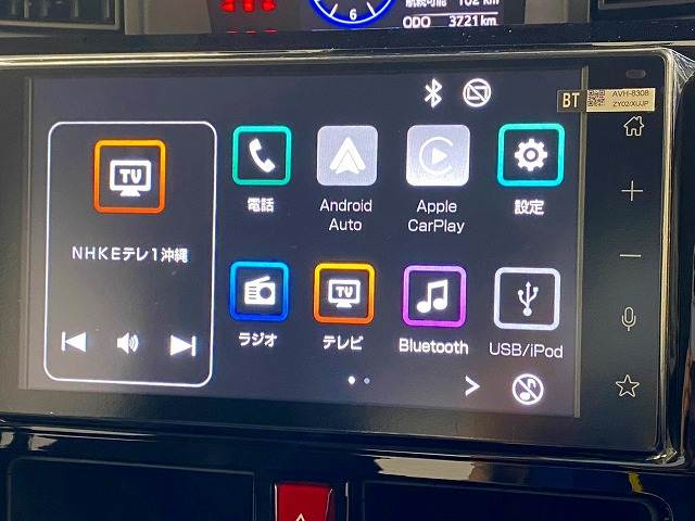 ルーミーカスタムＧ　本土仕入れ／全周囲モニター／ＡｐｐｌｅＣａｒｐｌａｙ／コーナーセンサー／両側電動スライドドア／シートヒーター／スマートキー／プッシュスタート／追従式クルーズコントロール／レーンキープ／ＬＥＤ 内装他