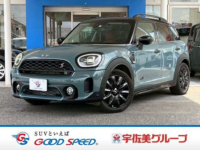 BMWMINI CROSSOVER５ドア　ＣＯＯＰＥＲ　ＳＤ　ＡＬＬ４　茶革／シートヒーター／電動リアゲート／アクティブクルーズコントロール／シートヒーター／ドライビングモード／純正ナビ／バックカメラ／衝突軽減ブレーキ／コンフォートアクセス／コーナーセンサー／