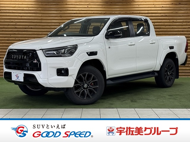 トヨタハイラックスＺ　ＧＲスポーツ　ワンオーナー／ＡｐｐｌｅＣａｒＰｌａｙ／全周囲カメラ／コーナーセンサー／パドルシフト／レーダークルーズコントロール／ステアリングスイッチ／アイドリングストップ／運転席電動リクライニングシート